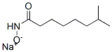 sodium N-hydroxyisononanamide 结构式