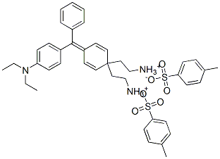 84962-82-3 [4-[4-(diethylamino)benzhydrylidene]cyclohexa-2,5-dien-1-ylidene]diethylammonium toluene-p-sulphonate