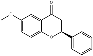 (S)-2,3-dihydro-6-methoxy-2-phenyl-4-benzopyrone|