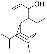 α-エテニル-7-イソプロピル-3,5-ジメチルビシクロ[2.2.2]オクタ-5-エン-2-メタノール 化学構造式
