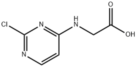 N-(2-CHLORO-4-PYRIMIDINYL)-GLYCINE 结构式