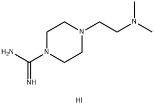 4-(2-(二甲氨基)乙基)哌嗪-1-甲脒氢碘酸盐, 849777-24-8, 结构式