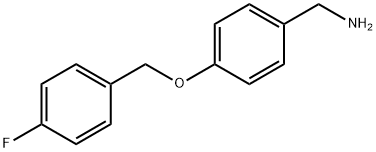 4-(4-氟-苄氧基)-苄胺, 849807-02-9, 结构式