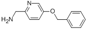 1-[5-(BENZYLOXY)PYRIDIN-2-YL]METHANAMINE Structure