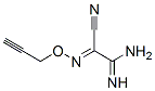 Ethanimidamide,  2-cyano-2-[(2-propynyloxy)imino]-  (9CI) 结构式