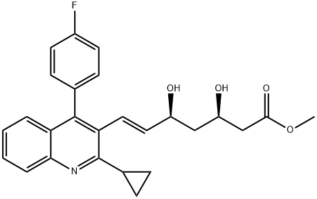 Pitavastatin Methyl Ester Struktur