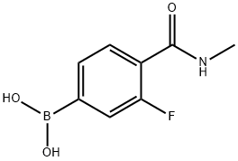 3-FLUORO-4-(METHYLCARBAMOYL)BENZENEBORONIC ACID