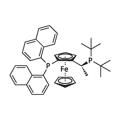 (R)-1-{(S)-2-[DI(1-NAPHTHYL)PHOSPHINO]FERROCENYL}ETHYLDI-TERT.-BUTYLPHOSPHINE