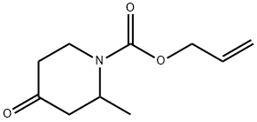 1-ALLOC-2-METHYL-PIPERIDIN-4-ONE Struktur