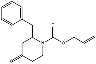 1-ALLOC-2-BENZYL-PIPERIDIN-4-ONE,849928-33-2,结构式