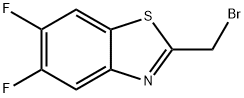 2-(BROMOMETHYL)-5,6-DIFLUORO-1,3-BENZOTHIAZOLE Structure