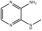 2-AMINO-3-(METHYLAMINO)PYRAZINE Structure