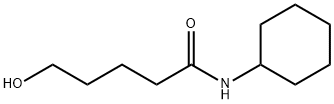 N-环己基-5-羟基戊酰胺,84996-93-0,结构式