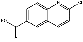 2-氯喹啉-6-羧酸, 849996-80-1, 结构式