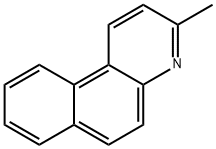 3-METHYLBENZO-5,6-QUINOLINE Struktur