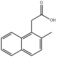 (2-methyl-1-naphthyl)acetic acid Structure