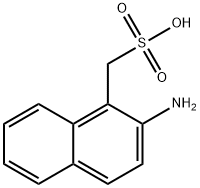 2-aminonaphthalene-1-methylsulphonic acid Structure