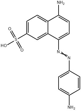 85-77-8 5-amino-8-[(p-aminophenyl)azo]naphthalene-2-sulphonic acid