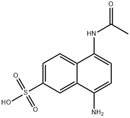 5-acetamido-8-amino-2-naphthalenesulfonic acid