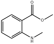 Methyl 2-(methylamino)benzoate Struktur