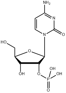 シチジン2'-りん酸 化学構造式