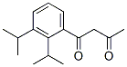 1-(diisopropylphenyl)butane-1,3-dione 结构式
