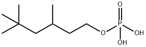 3,5,5-trimethylhexyl dihydrogen phosphate Structure