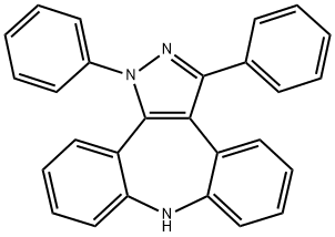 1,8-Dihydro-1,3-diphenyldibenzo(b,f)pyrazolo(3,4-d)azepine|