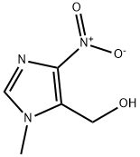 1H-Imidazole-5-methanol, 1-methyl-4-nitro- (9CI) Structure