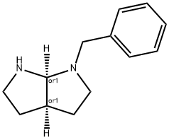 (3AS,6AR)-1-BENZYLOCTAHYDROPYRROLO[2,3-B]PYRROLE Structure