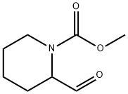 1-Piperidinecarboxylic  acid,  2-formyl-,  methyl  ester|