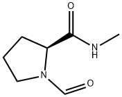 2-Pyrrolidinecarboxamide,  1-formyl-N-methyl-,  (2S)-,850246-88-7,结构式