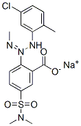 85030-43-9 sodium 2-[3-(5-chloro-2-tolyl)-1-methyltriazen-2-yl]-5-[(dimethylamino)sulphonyl]benzoate