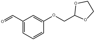3-([1,3]DIOXOLAN-2-YLMETHOXY)-BENZALDEHYDE Structure