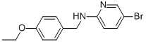 5-BROMO-N-(4-ETHOXYBENZYL)PYRIDIN-2-AMINE 化学構造式