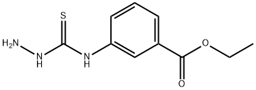ETHYL 3-[(HYDRAZINOTHIOXOMETHYL)AMINO]BENZOATE,850350-00-4,结构式