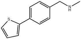 N-METHYL-N-(4-THIEN-2-YLBENZYL)AMINE Structure