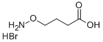 4-(AMINOOXY)BUTANOIC ACID, HYDROBROMIDE 化学構造式