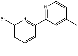 6-溴-4,4'-二甲基-2,2'-双吡啶,850413-36-4,结构式