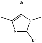 2,5-DIBROMO-1,4-DIMETHYL-1H-IMIDAZOLE Struktur