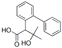 alpha-(1-Hydroxy-1-methylethyl)-biphenylacetic acid, (+)-,85045-54-1,结构式