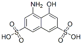 2,7-Naphthalenedisulfonic acid, 4-amino-5-hydroxy-, diazotized, coupled with diazotized aniline and Dyer's mulberry extract, sodium salts  Structure