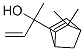 alpha,3,3-trimethyl-alpha-vinylbicyclo[2.2.1]hept-5-ene-2-methanol Struktur