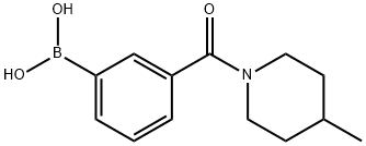 3-(4-메틸피페리딘-1-카르보닐)페닐보론산