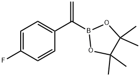 1-(4-氟苯基)乙烯基硼酸频哪醇酯,850567-55-4,结构式