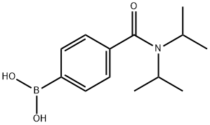 4-(DIISOPROPYLCARBAMOYL)PHENYLBORONIC ACID Struktur