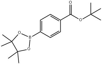 4-(叔丁氧基羰基)苯基硼酸频哪醇酯,850568-72-8,结构式