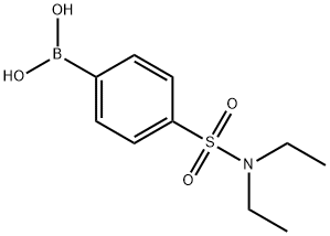 N,N-二乙基-4-硼苯磺酰胺, 850568-76-2, 结构式