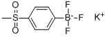 POTASSIUM (4-METHYLSULFONYLPHENYL)TRIFLUOROBORATE Structure