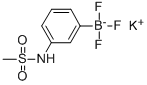 (3-メタンスルホニルアミノフェニル)トリフルオロほう酸カリウム price.